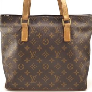 Louis Vuitton cabas piano monogram tote bag